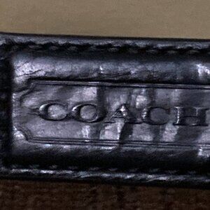 BLACK COACH HANG TAG